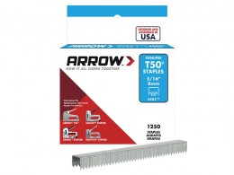 Arrow T50 Staples 8mm (5/16in) Box 1250 £3.49